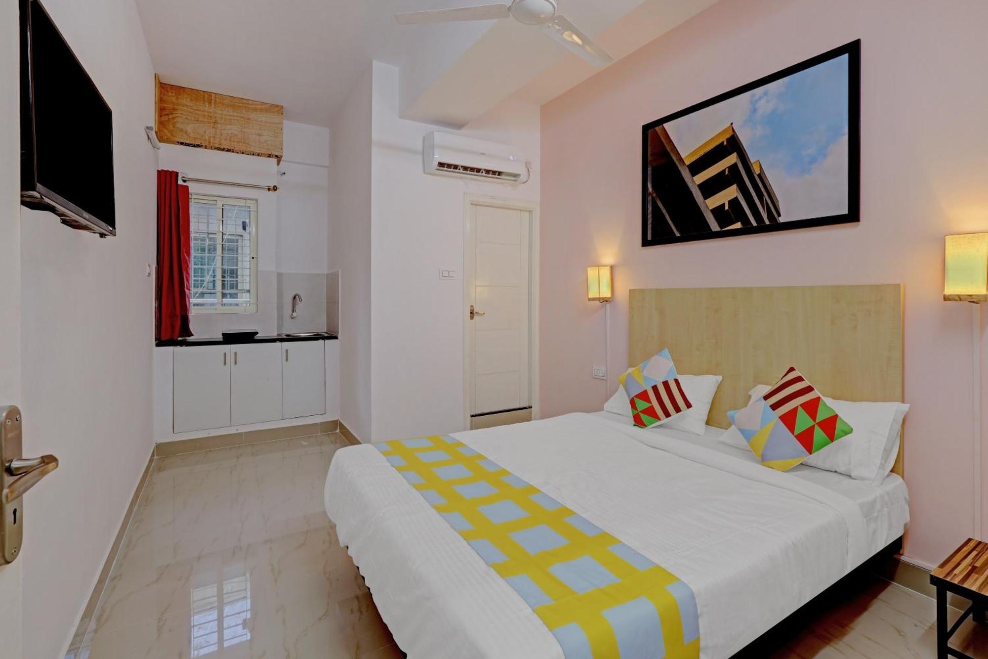 Hotel O Home Compact Studio Kr Puram Near Phoenix Marketcity Bangalore Bagian luar foto