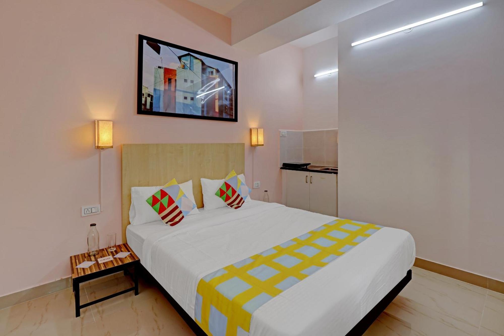 Hotel O Home Compact Studio Kr Puram Near Phoenix Marketcity Bangalore Bagian luar foto